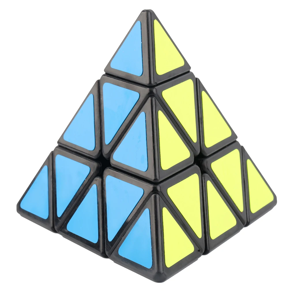MOYU Triangular Pyramid Shaped Speed Magic puzzled Cube Black/White Worldwide sale