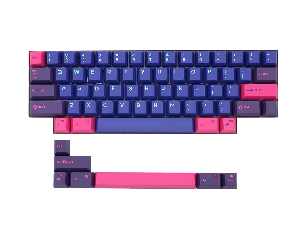 Domikey hhkb abs doubleshot キーキャップセットサイバー 1080p