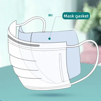 

100Pcs Dust Proof Breathable Anti Haze Disposable Mouth Mask Inner Pads Filter Replacement Mask Filter for All Common Mask