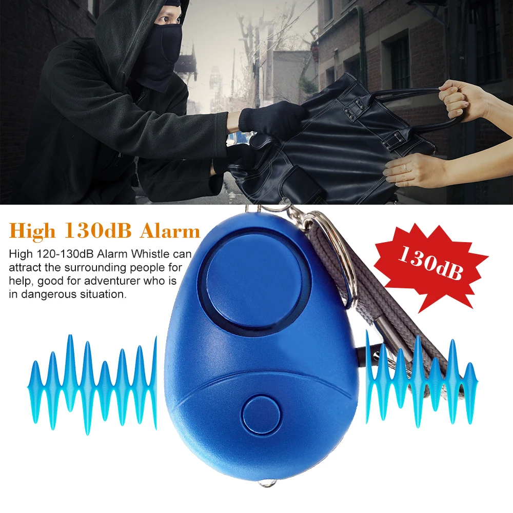

Personal Alarm Protection Defensa Personal Safe Sound Emergency Self-Defense Security Alarm Keychain