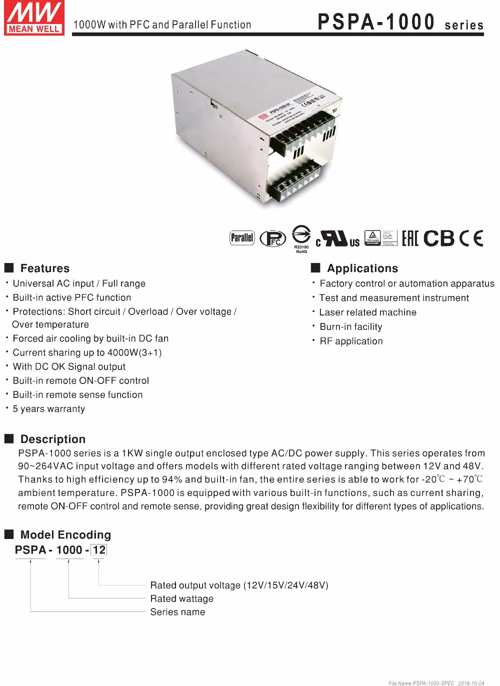 PSPA-1000-spec-1