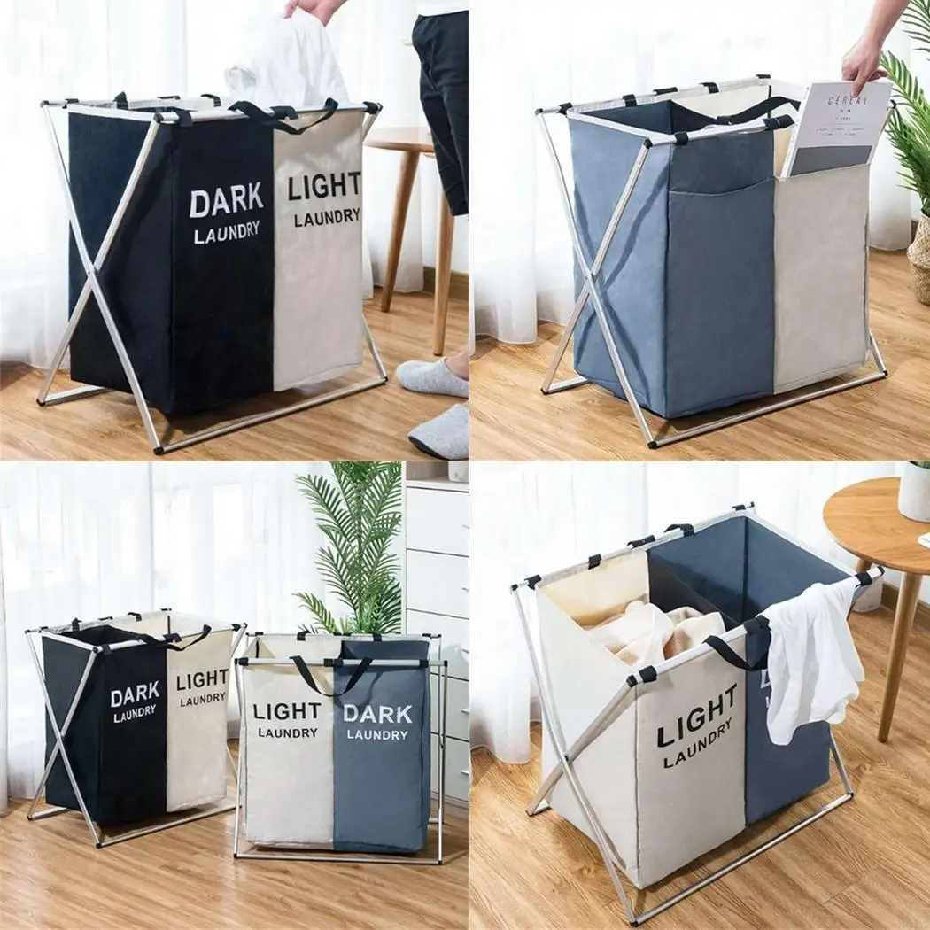 Dirty Clothes Laundry Storage Basket Organizer Bathroom Bathroom, Home 68 x 38 x 60cm Laundry Hamper