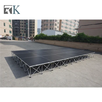 

High load platform portable smart stage 1m desk folding riser for truss display wedding event concert