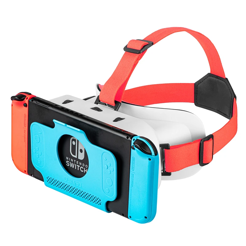 Ns Switch Oled Vr Headset Occhiali 3D Virtual Reality Movies Gamer Headband Occhiali Da Vista Per Nintendo Switch Accessori Per Giochi