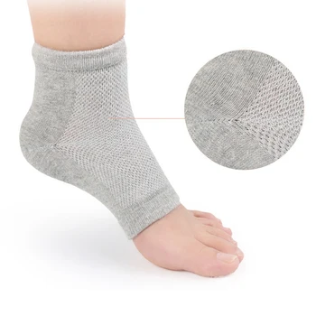 

Moisture Cracked Heel Socks Sweat Absorbing Anti Cracking Heel Sock Protection Sleeve Moisturizing Heel Pain Cushion Ankle Sock