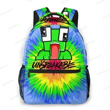 Unspeakable Kids 3d Printed Game School Backpack For Girls Boys Lightweight Durable Middle Elementary Daypack Book Bag