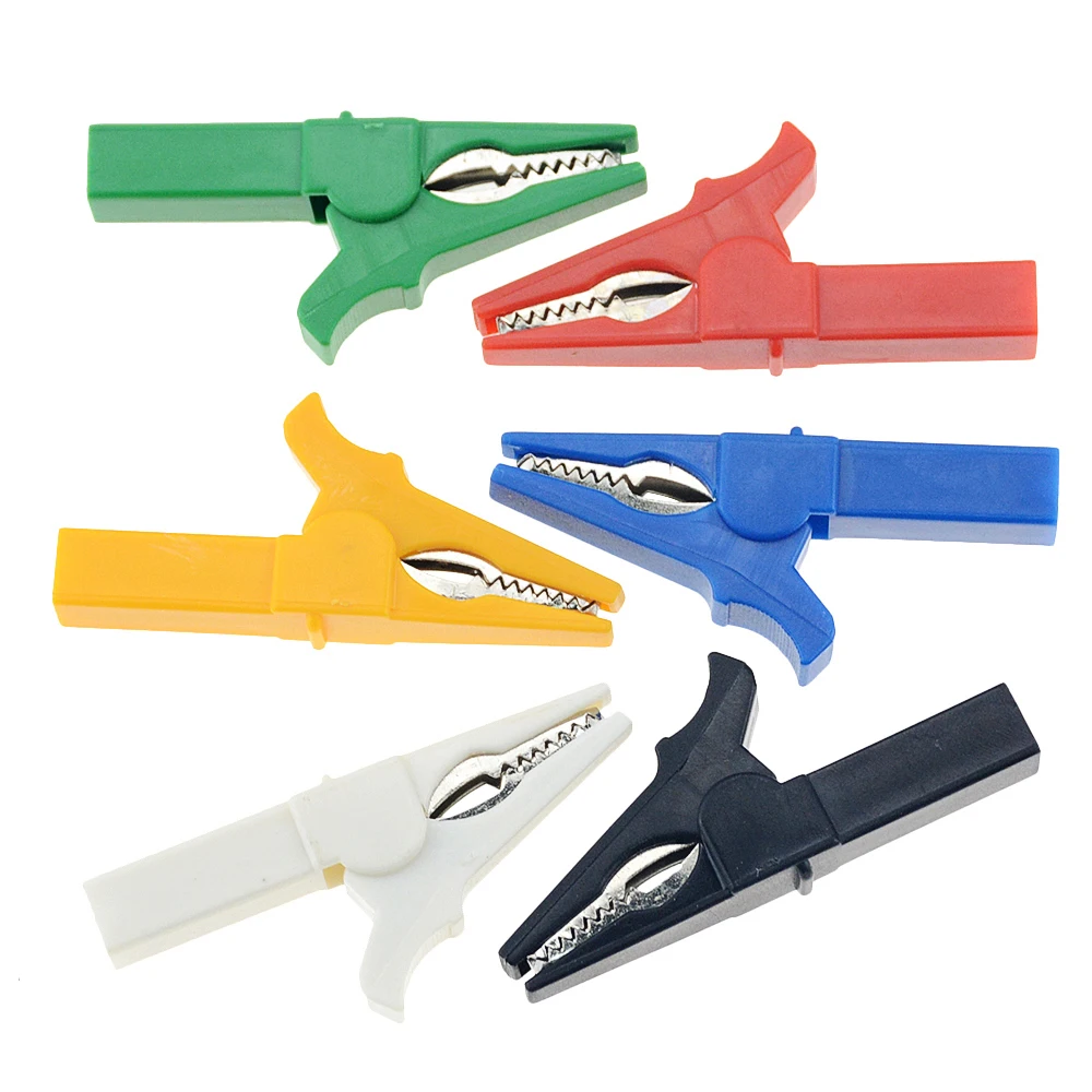 

1PCS Battery Test Clip 55MM HV Alligator Clip For Banana Plug 4mm Multimeter Pen Cable Probes Crocodile Clip
