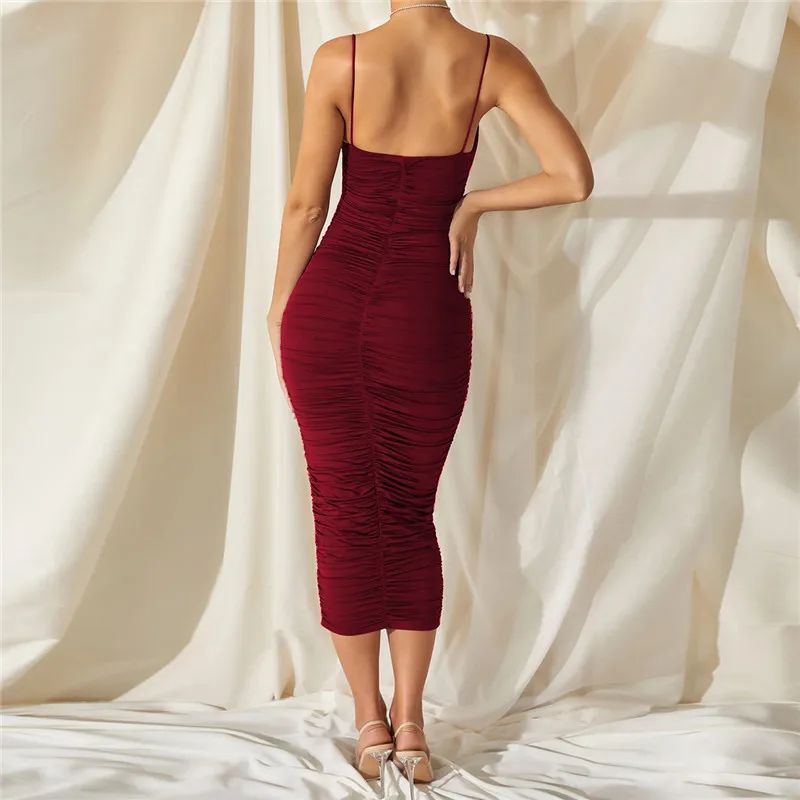 midi tight bodycon dress05