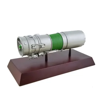 

1:50 WS-13 Military Turbofan Aeroengine Space Shuttle Engine Alloy Simulation Engine Model Creative Gift As Decoration