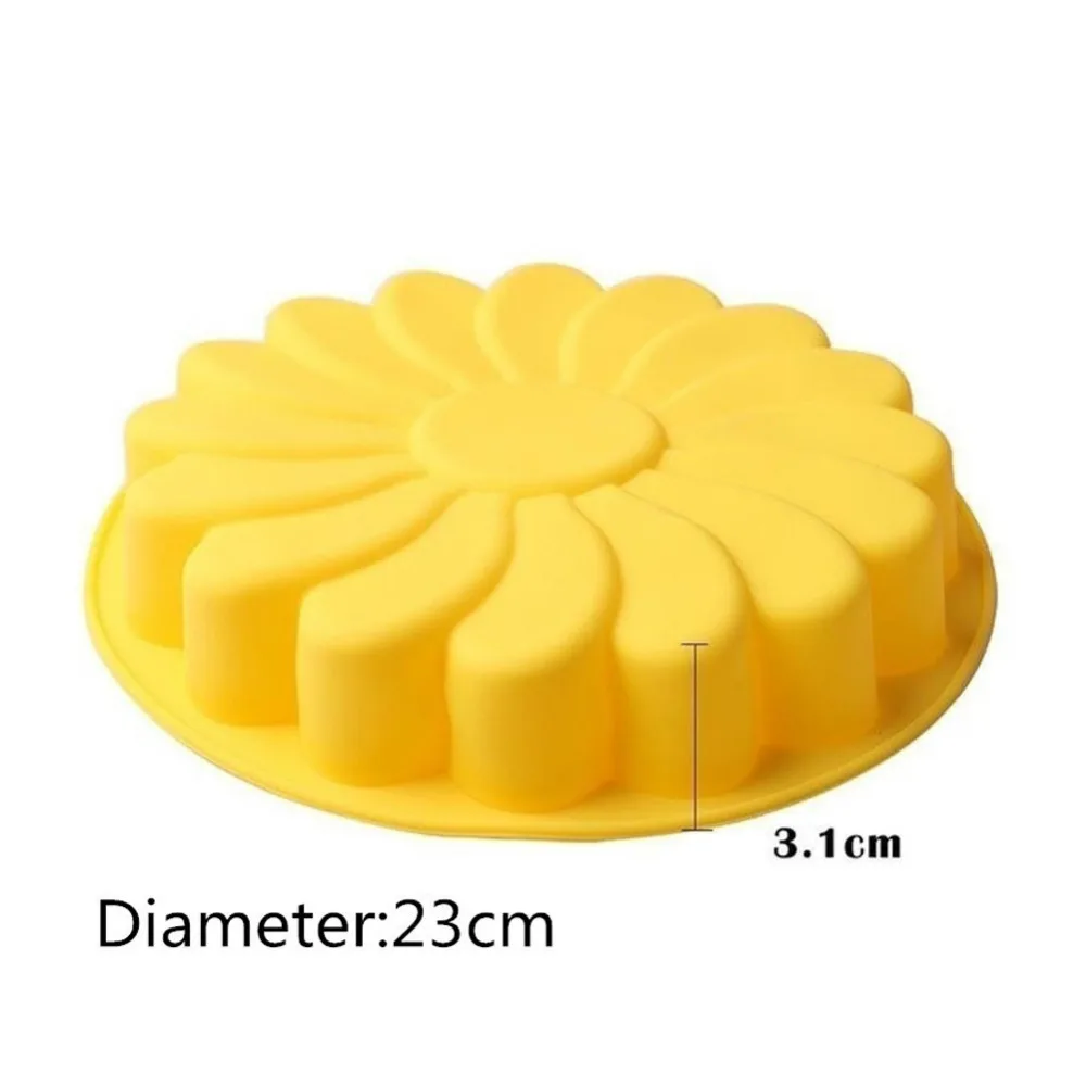 Форма для торта новая силиконовая кухонная круглая форма для хлеба шоколадная форма для десерта Кондитерская выпечка поднос