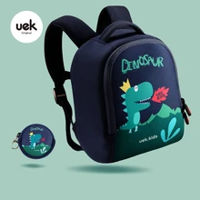 Новинка, милый школьный рюкзак с рисунком из мультфильма «Зоопарк» для мальчиков, Детский водонепроницаемый рюкзак для девочек, 3D высококачественный рюкзак Mochila для детей ростом 90-120 см