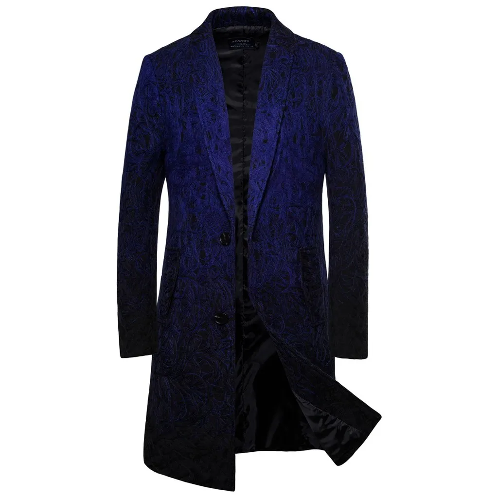 JAYCOSIN мужская куртка Chaqueta Hombre, осенняя мода, повседневный Тренч, длинная мужская куртка с длинным рукавом, верхняя одежда, куртки, пальто, 19AUG29