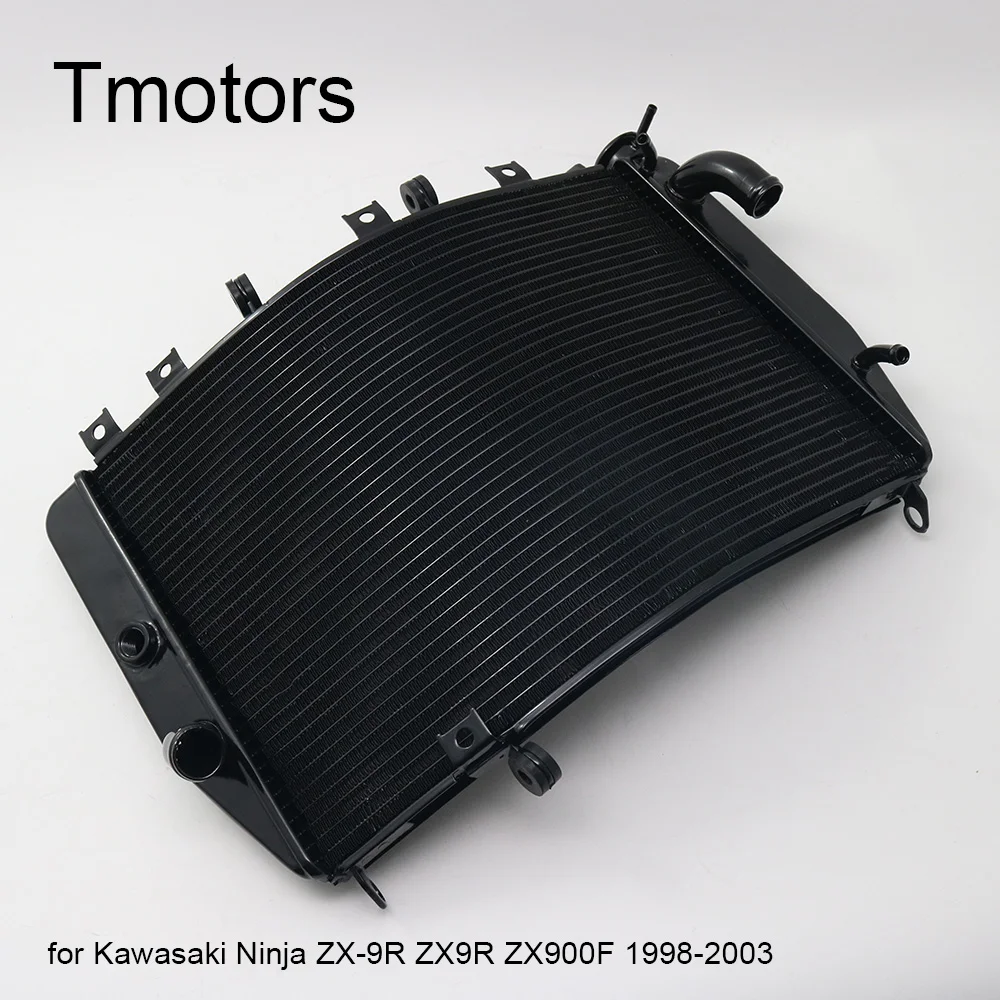Радиатор для мотоцикла кулер охлаждения воды бак Кавасаки ZX 9R 2000 2001 2002 2003 ZX9R 00 03