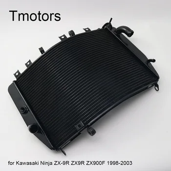 

NEW Motorcycle Radiator Cooler Cooling Water Tank For Kawasaki ZX-9R 2000 2001 2002 2003 ZX9R 00-03 ZX 9R Ninja ZX900 ZX900F