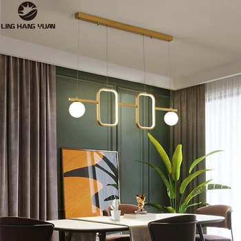 

Minimalist Modern Led Chandelier Home Lamp 110v 220v Hanging Lamp Chandelier Lighting for Foyer Living room Dining room Kitchen