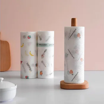 

New Disposable Cleaning Lazy Rag Paper Oil-Absorbing Sheet for Kitchens Hand Towel Washable Dish Cloth Dish Towel