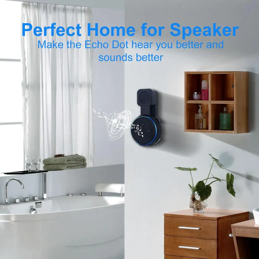 Смарт-динамик аксессуары подставка для Amazon Echo Dot 3rd динамик настенное крепление домашняя подставка для колонки