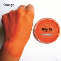 Bright Orange/Yellow 30g/PC Safe And Vibrant Orange Face and Body Painting Makeup for Halloween Costume, Party and Clubing 1