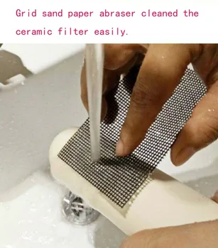 

Grid sand sheet abraser net pattern brusher for ceramic purifier filter cleaning