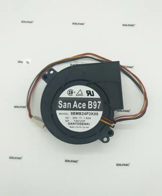 DENKI 9BMB24P2K08 9733/24 В 1.62A SANYO DC вентилятор охлаждения