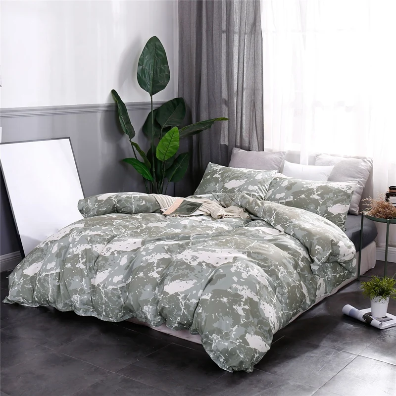 Fashion-3Pcs покрывало с наждачным рисунком, постельное белье для дома, текстильное постельное белье, США, полиэстер, простыня, наволочки, постельное белье для дома