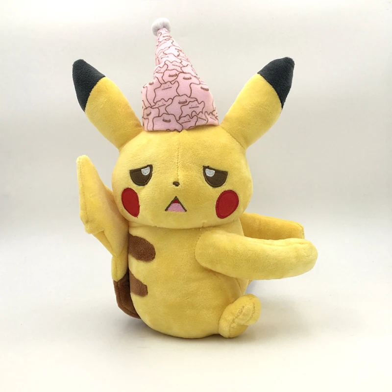 Takara Tomy Покемон плюшевый Пикачу 36 см Kawaii объятия Пикачу подвижные руки мультфильм игрушки куклы аниме
