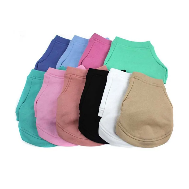 XS 4XL Blanks футболки для девочек Толстовка собак натуральный хлопок Повседневный