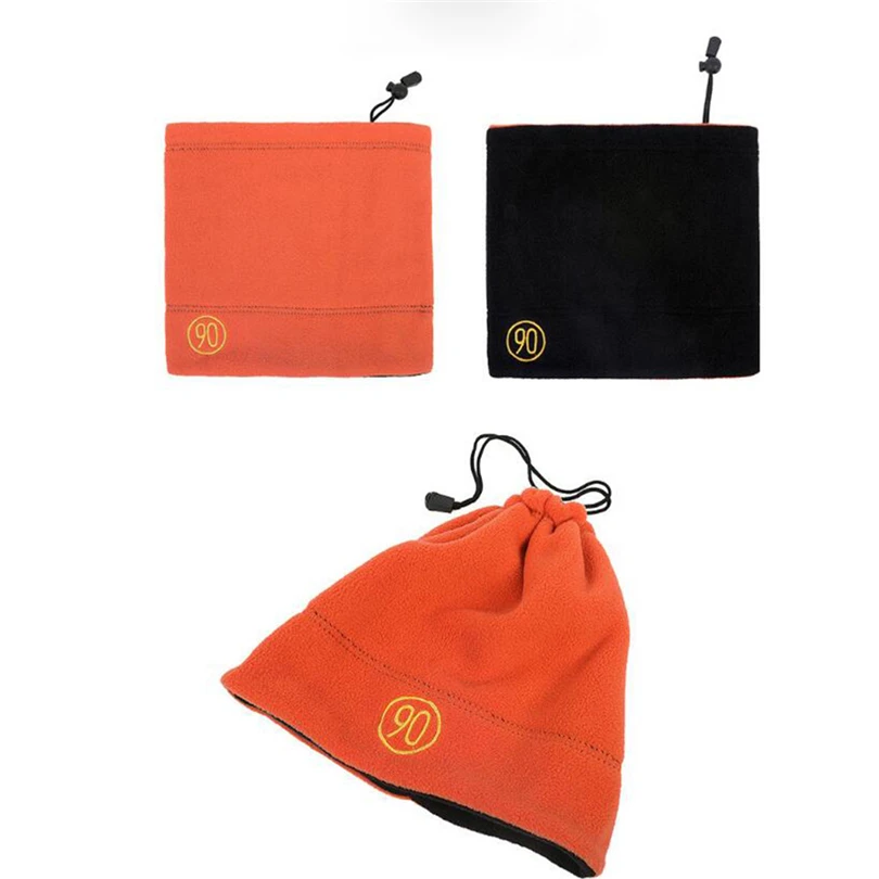 Зимний теплый шарф из кашемира вязаные теплые шейные платки мягкий шарф-хомут Для женщин мужская вязаная шапка куртка с хлопковой подкладкой, двухсторонняя одежда снуд Кепки платки A4