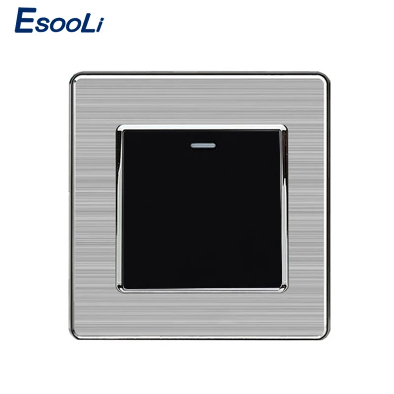  Wall Switches 1/2/3/4 Gang Button LED Lamp Light Switch On / Off Wall Switch Push Button Interrupto - 4000062183338