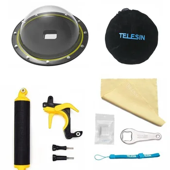 

Lens Cover Trigger PC Underwater Snorkeling Photography Accessories Waterproof Housing Durable Dome Port For GoPro Hero 7/6/5