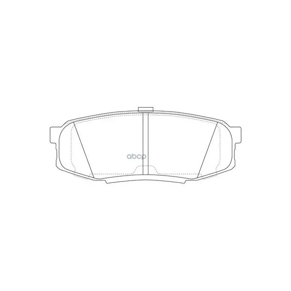 Колодки Тормозные Toyota Land Cruiser J200 4.5d/4.7 07-/Lexus Lx570 08- Задние Fit Fp1304 FIT арт. FP1304