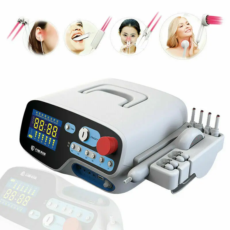 Real LASTEK Multifunction Clinic Supplies Rhinitis Deafness Snoring Arthritis Hyperlipemia Pain Relief Cold Laser Therapy Device