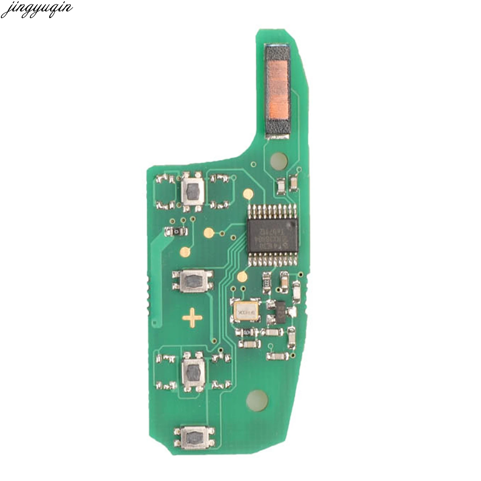 JINGYUQIN REMOTE FLIP CAR KEY 433MHZ ID46 PCF7941 CHIP FOR CHEVROLET CRUZE AVO 2014-2018 2/3/4 BUTTONS SMART FOB CONTROL