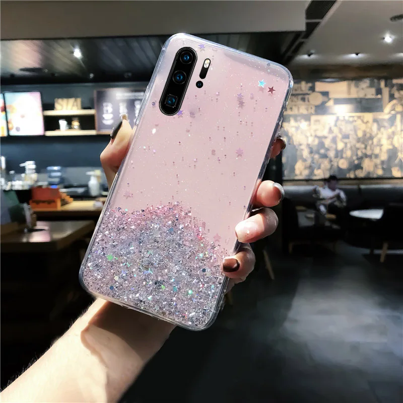 YBD мягкий Звездное блеск Чехол для honor 10 9 8 lite 8X 9X 9i 10i 20 20i 8A чехол Защитный корпус для honor V10 V9 V20 7X играть