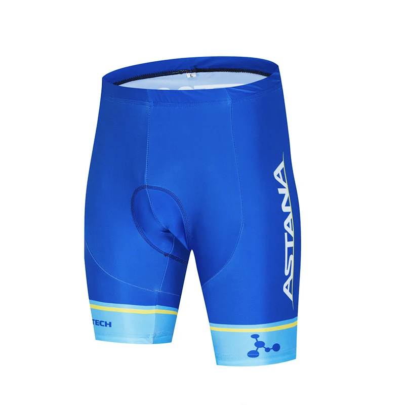 Fluor Astana, одежда для велоспорта, Джерси, быстросохнущая Мужская одежда для велоспорта, команда pro, Майки для велоспорта, 9D, велосипедные шорты - Цвет: Черный