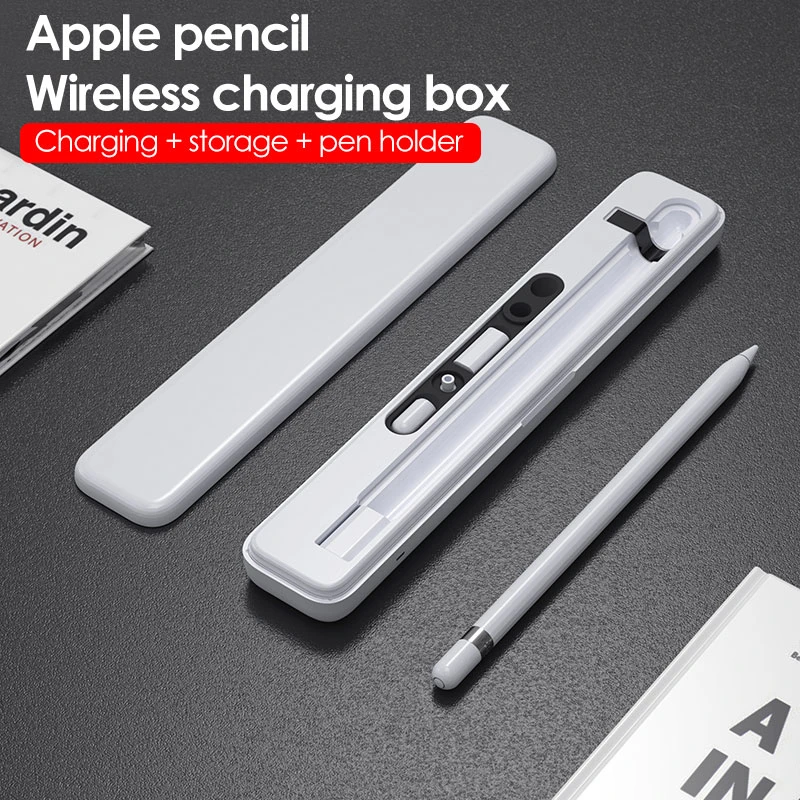 For Apple Pencil 1nd Gen Wireless Charging Case Portable Apple Pencil Storage Box Pencil Accessories For Apple Pencil 2nd Cover Tablet Touch Pens Aliexpress