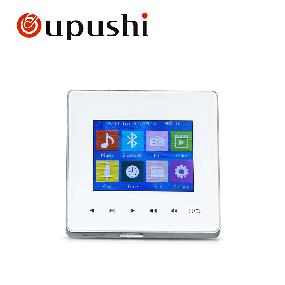Домашний усилитель oupushi AG 3 цифровой стереоусилитель с Bluetooth настенный сенсорной