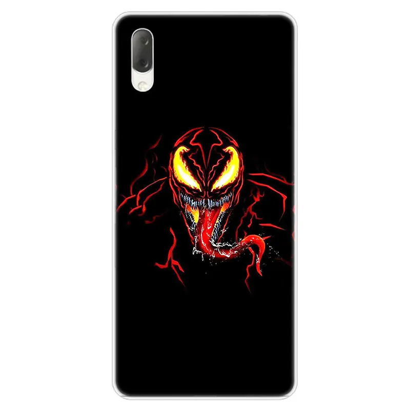 Популярный Жесткий чехол Marvel Hero venom для sony Xperia L1 L2 L3 X XA XA1 XA2 Ultra E5 XZ XZ1 XZ2 Compact XZ3 M4 Aqua Z3 Z5 Premium