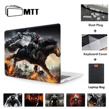 MTT чехол с принтом для Apple Macbook Pro retina 13 15 с сенсорной панелью для ноутбука mac book air 11 13,3 Новинка 12 дюймов жесткий чехол