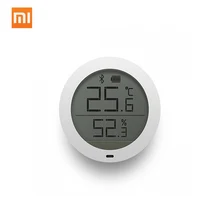 Xiaomi Mijia Bluetooth датчик температуры и влажности Цифровой гигротермограф гигрометр термометр измеритель влажности ЖК-экран Xiaomi Mijia Bluetooth датчик температуры и влажности Цифровой гигротермограф гигрометр термометр измеритель влажности ЖК-экран