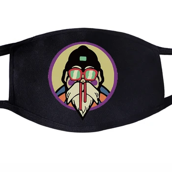 

Dragon Ball Anime Master Roshi Funny Pattern Face Masks Mouth 1pcs Dustproof Unisex Anti Dust Washable Cycling Protective Mask