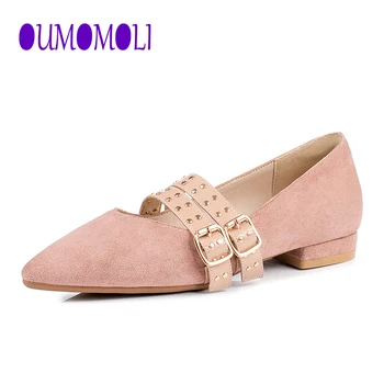 

2020 Spring Leather Flats Shoes Women Comfortable Moccasins Female Boat shoes Women Shoes Casual Boat Footwear Q286