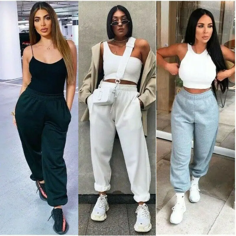 Women Casual Sweatpants Harem Pants 