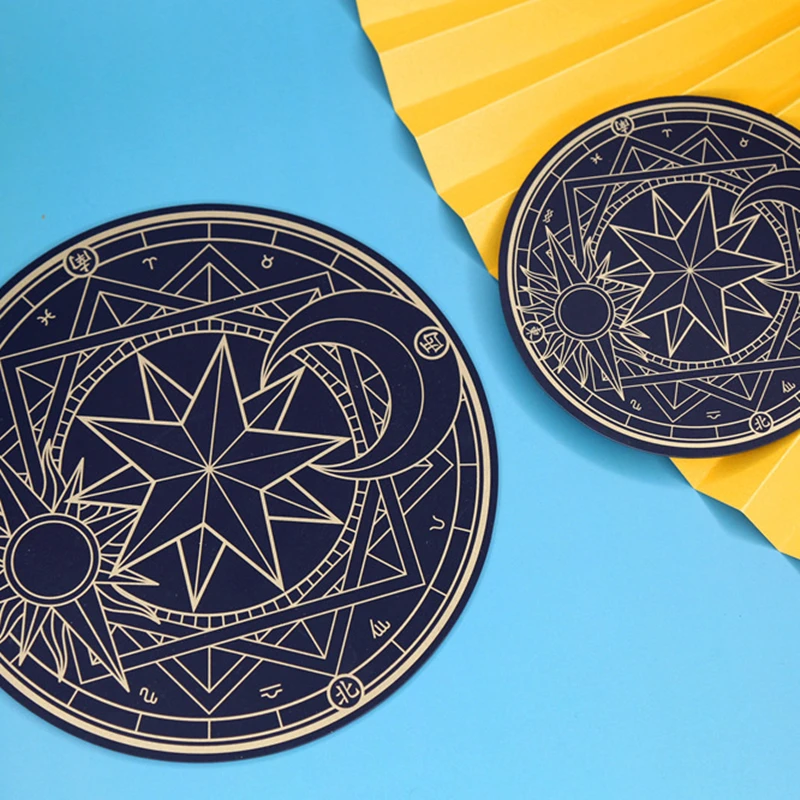 Round Magic Array Carving pad Rubber stamp engraving board Hand account making clip board