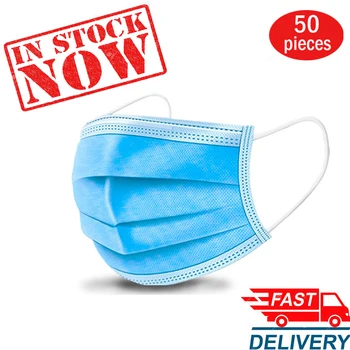

In stock! Fast Delivery! Mouth Mask Men Women 3 Layers Anti Dust Mouth Mask Windproof Mouth-muffle Bacteria Proof Flu Face Mask