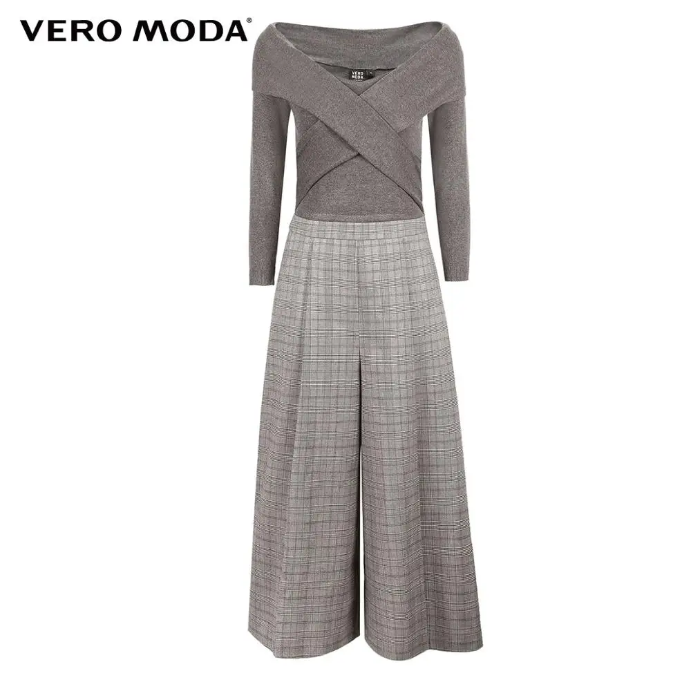 Vero Moda женский OL стиль кружева v-образным вырезом 3/4 рукавом Комбинезон | 31919X501