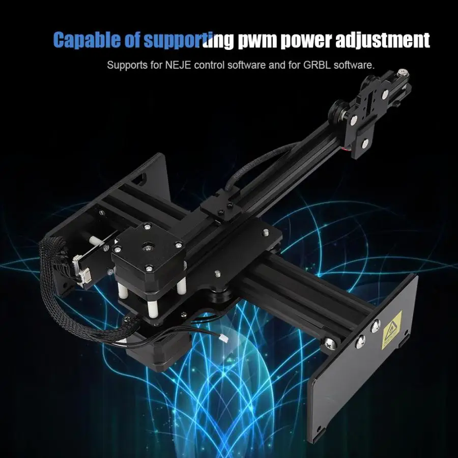 20 Вт лазерная гравировальная машина/лазерный гравер для Neje Master для металла красного дерева из древесной бумаги и бамбука гравировка США Plug