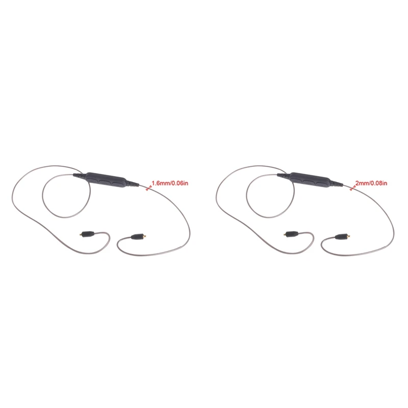 Wireless Bluetooth 4 1 Earphone Headphone MMCX Adapter Cable For SE215 SE315 L41F
