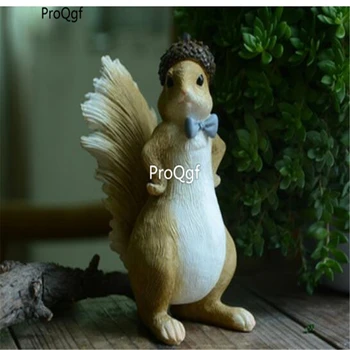

ProQgf 1Pcs A Set brave yours squirrel Statue baiweiqilian