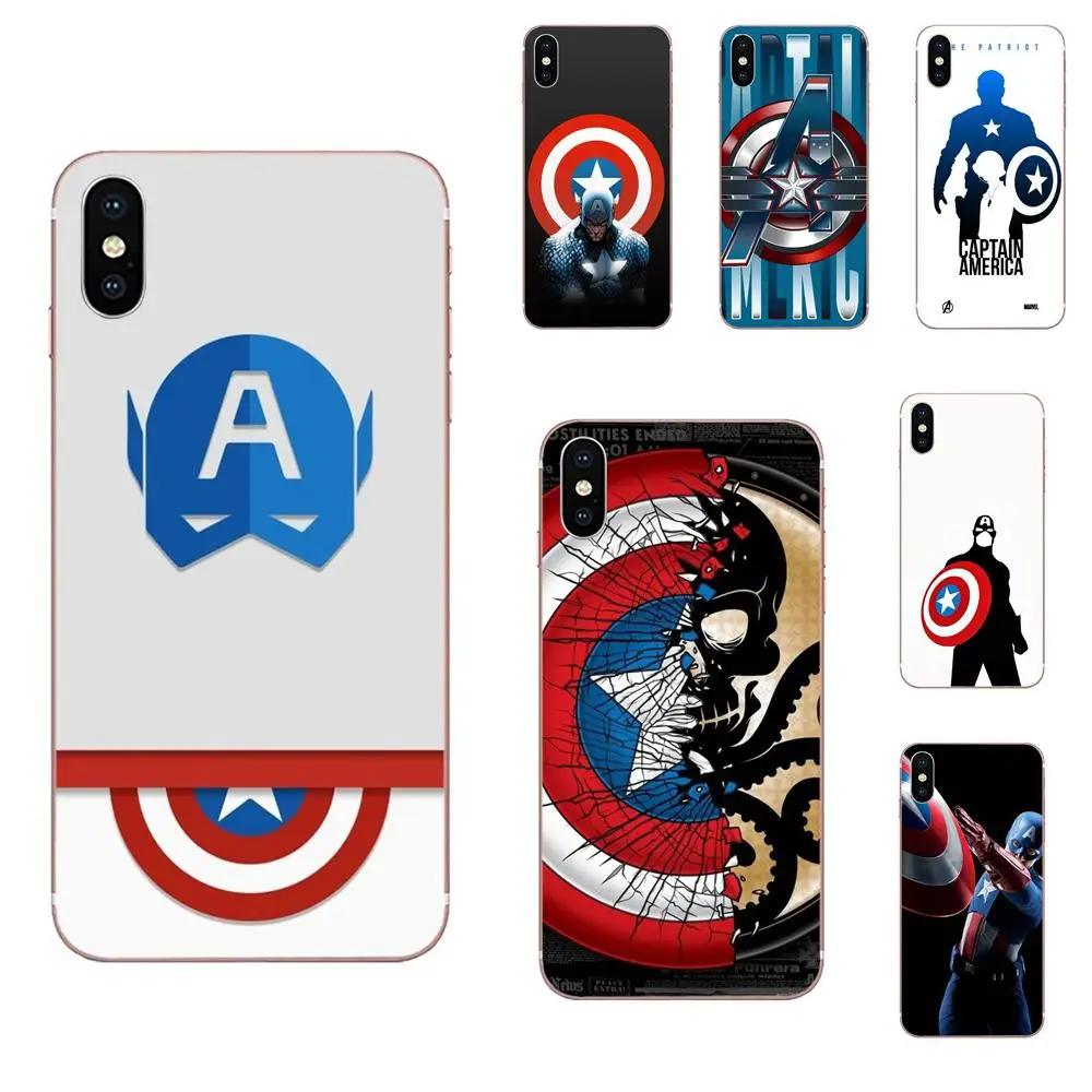

Diy Phone Case Marvel Captain America For Sony Xperia Z Z1 Z2 Z3 Z4 Z5 compact Mini M2 M4 M5 T3 E3 E5 XA XA1 XZ Premium